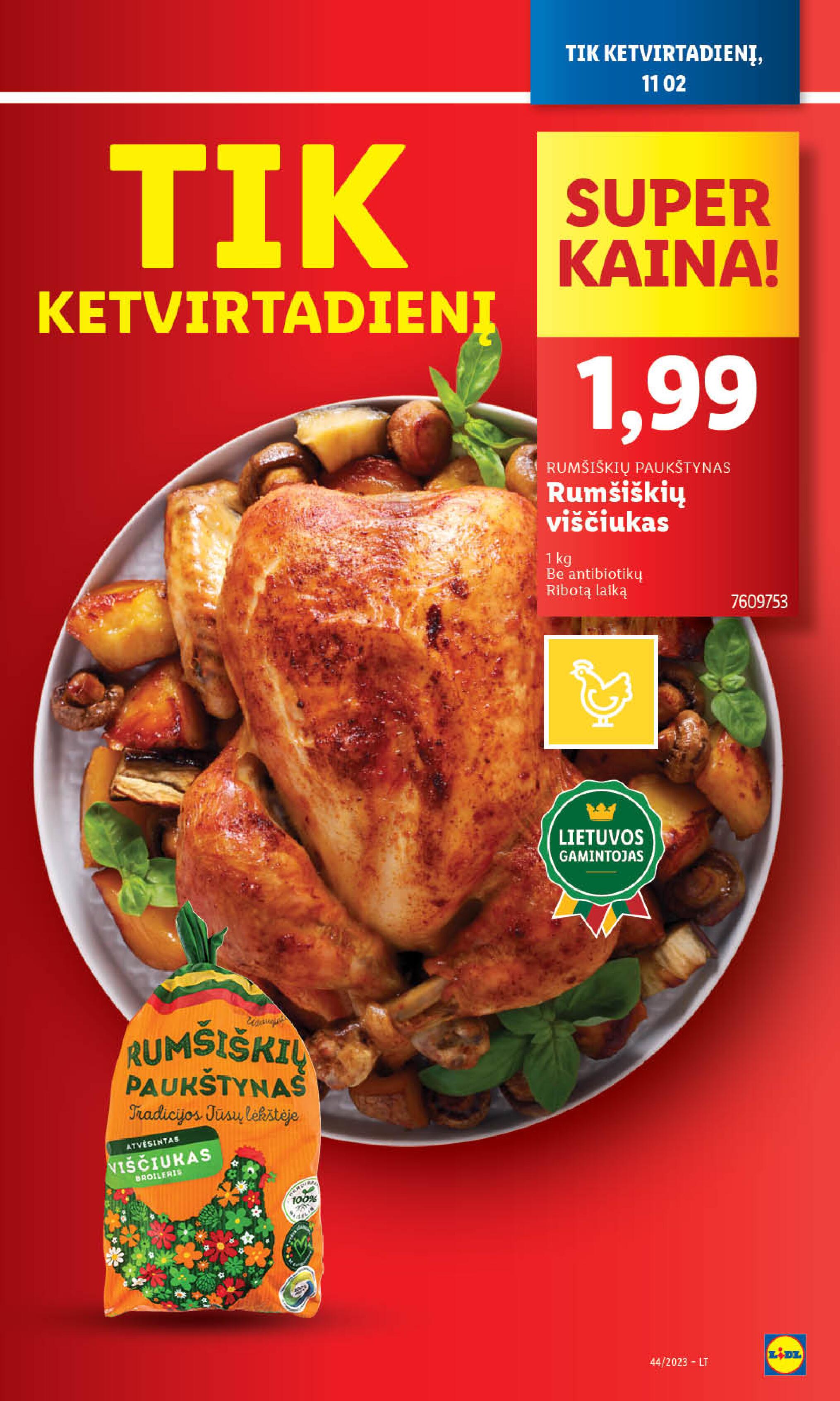 Naujausias LIDL kaininis katalogas 2023.10.30 - 2023.11.05