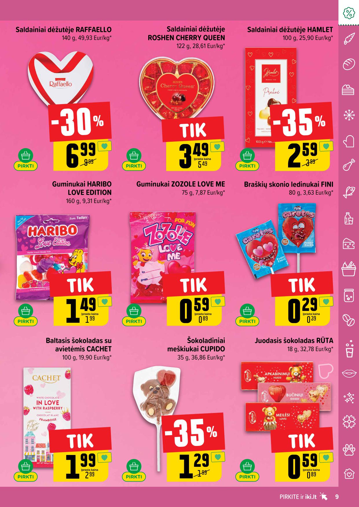 Naujausias IKI kaininis katalogas 2026.02.09 - 2026.02.15