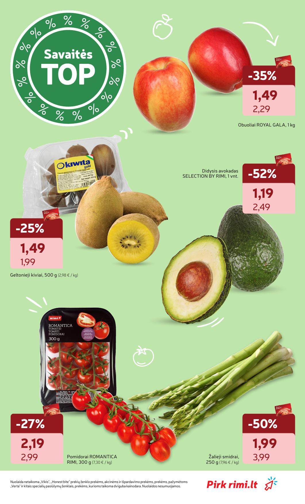 Naujausias RIMI kaininis katalogas 2026.04.14 - 2026.04.20