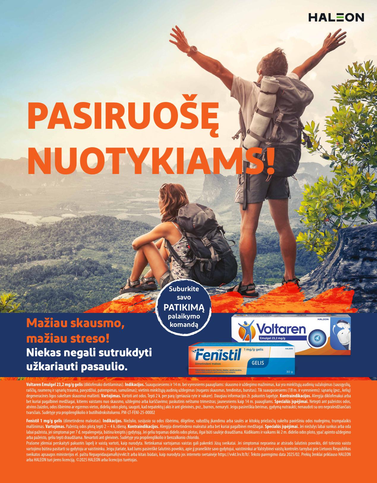 NORFOS vaistinės akcijų ir nuolaidų leidinys 2025.06.01 - 2025.06.30