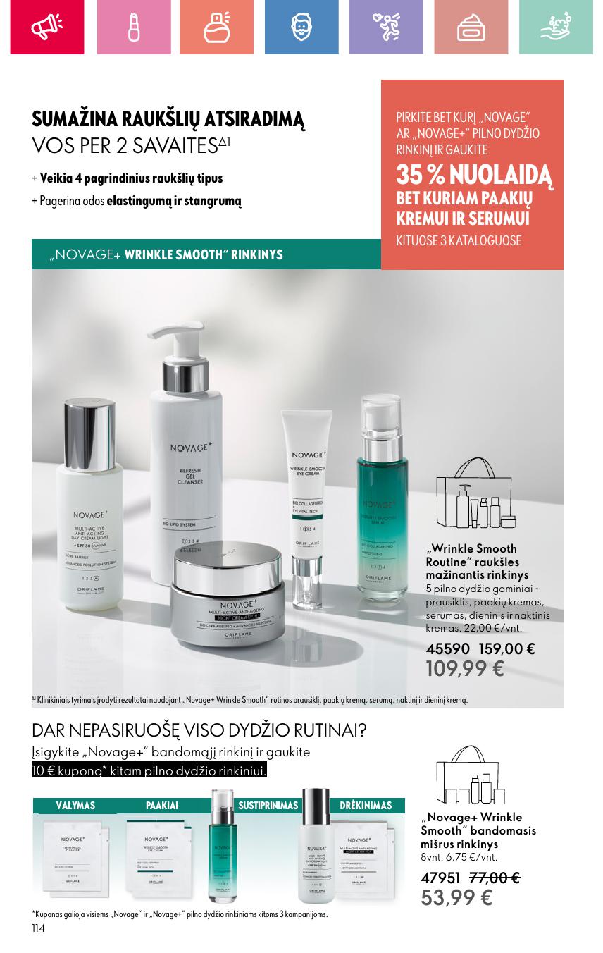 Naujas ORIFLAME katalogas galioja 2025.06.22 - 2025.07.12