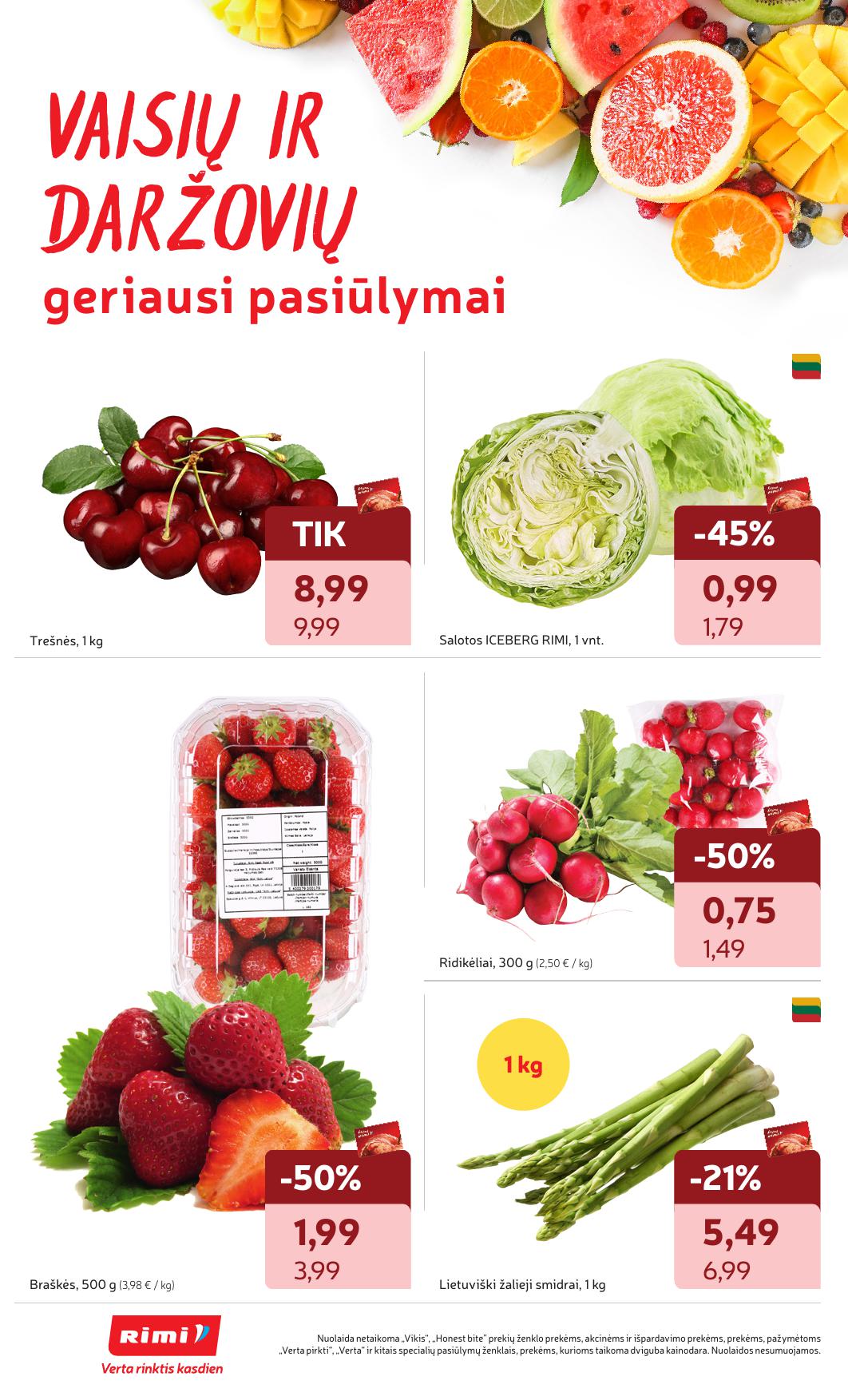 Naujausias RIMI kaininis katalogas 2025.06.10 - 2025.06.16