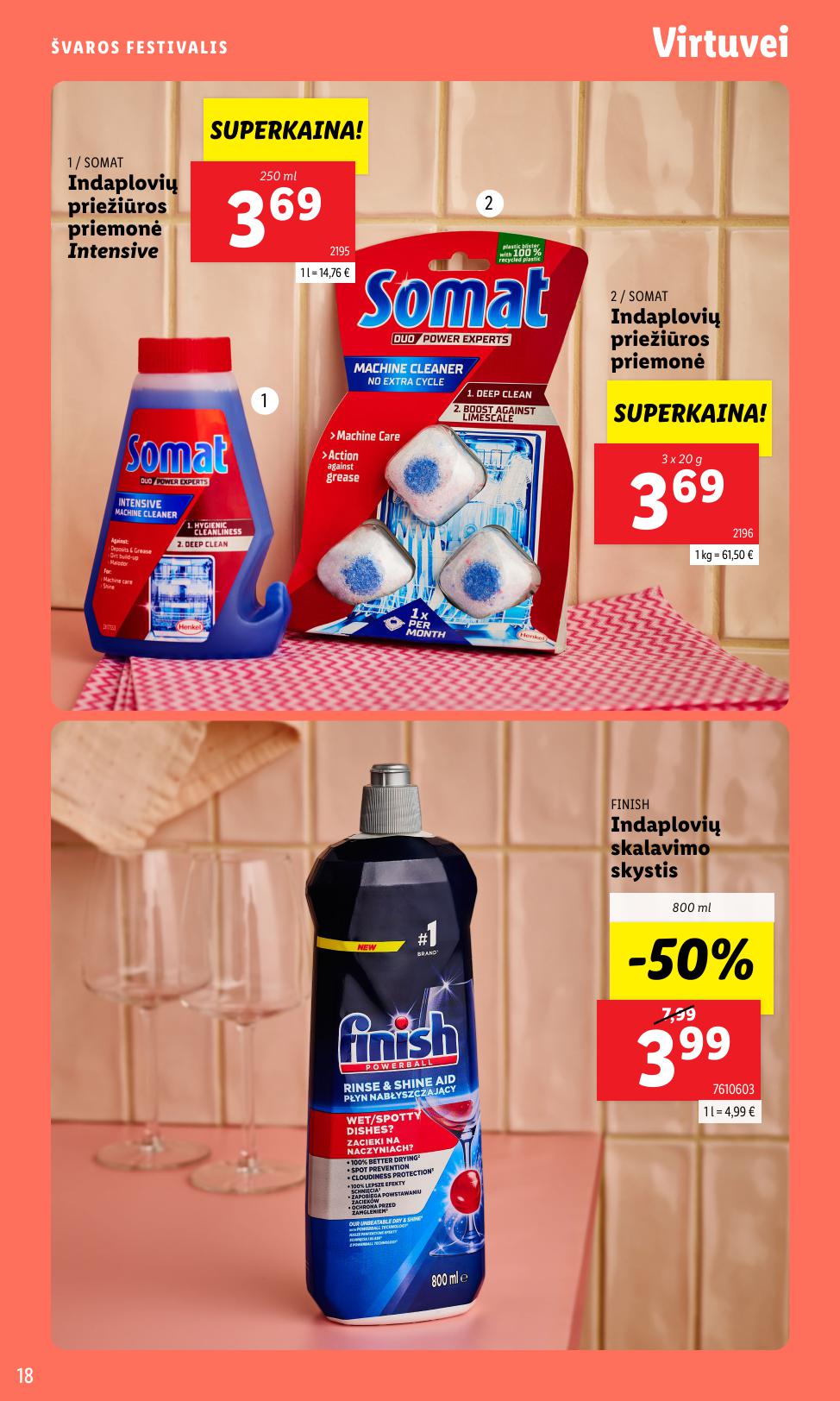 LIDL katalogas "Švaros festivalis" galioja nuo kovo 3