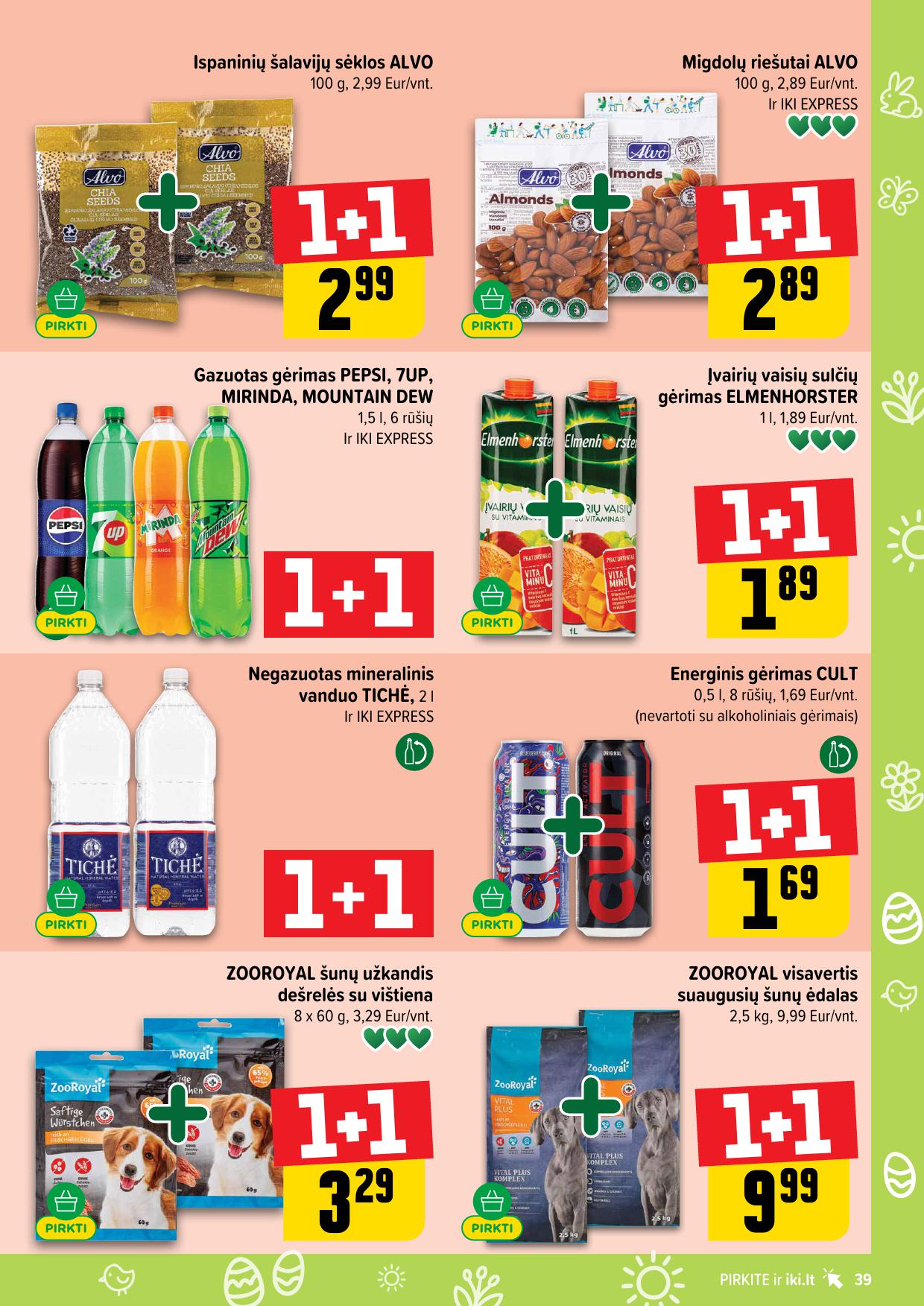 Naujausias IKI kaininis katalogas 2026.03.23 - 2026.03.29