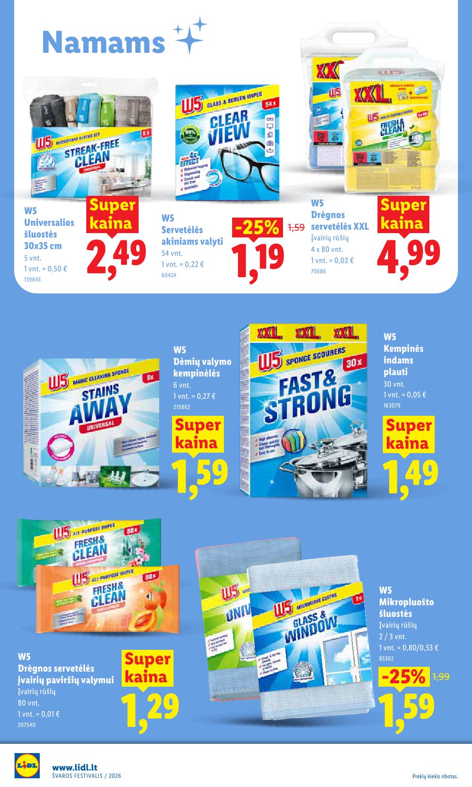 Naujausias LIDL kaininis katalogas 2026.06.01 - 2026.06.07