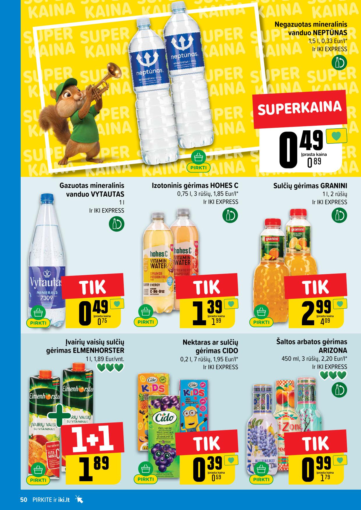 Naujausias IKI kaininis katalogas 2026.04.13 - 2026.04.19