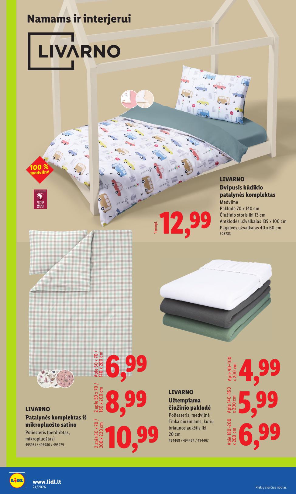 LIDL ne maisto prekių leidinys 2026.06.08 - 2026.06.14