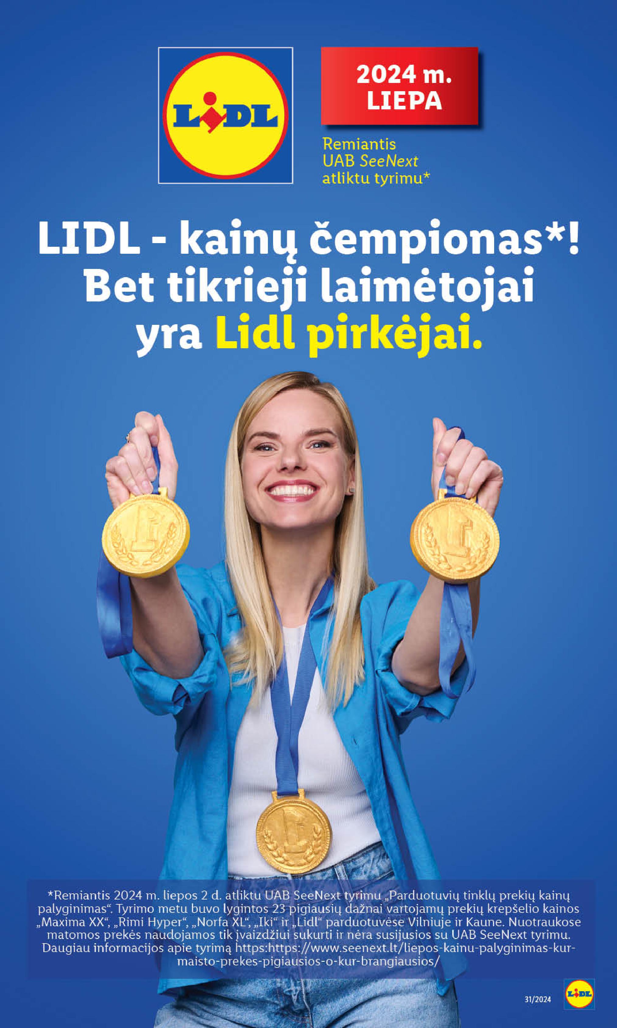 Naujausias LIDL kaininis katalogas 2024.07.29 - 2024.08.04