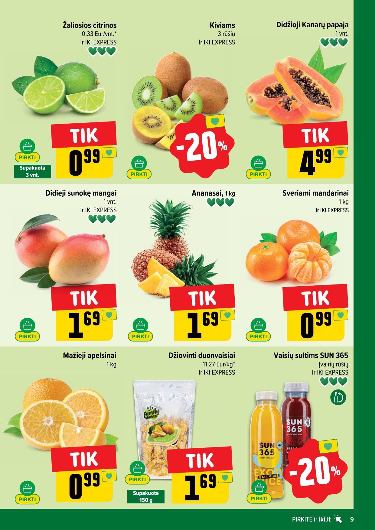 Naujausias IKI kaininis katalogas 2026.04.27 - 2026.05.03