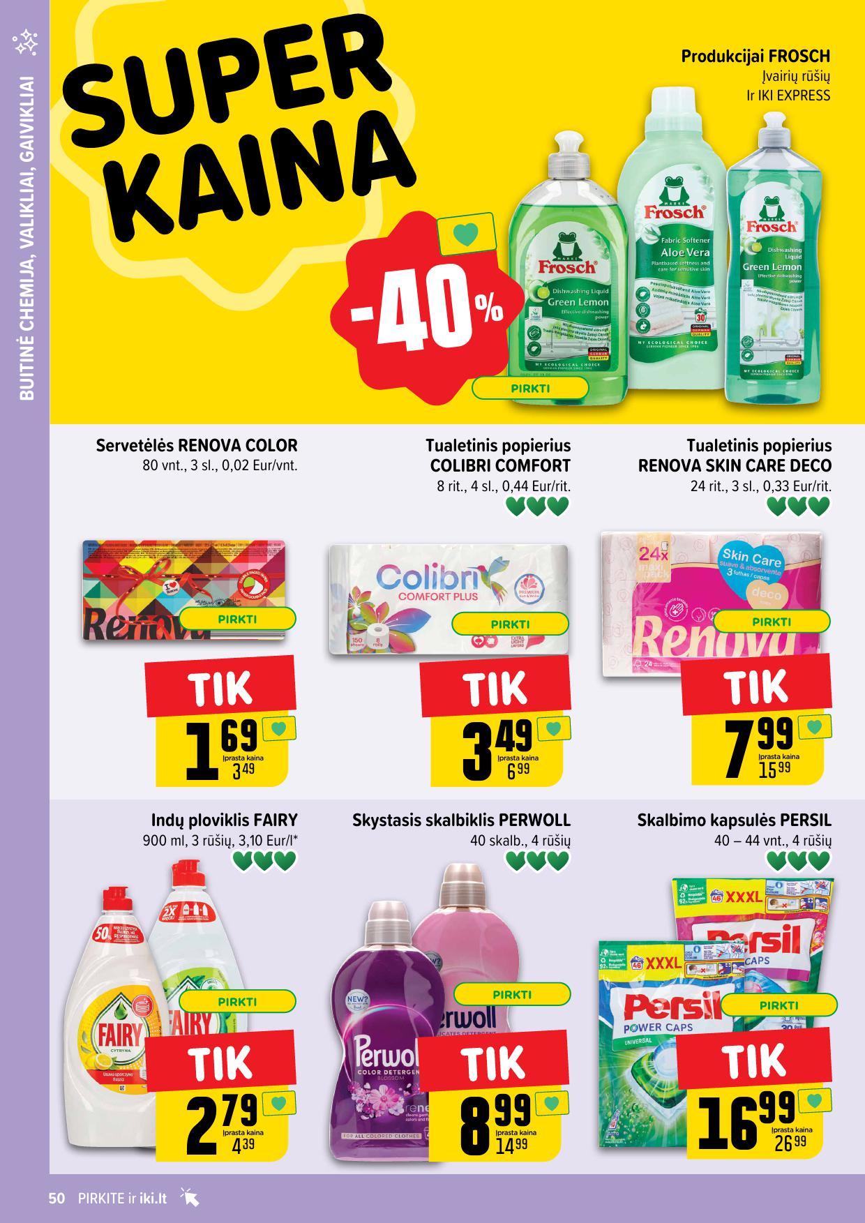 Naujausias IKI kaininis katalogas 2024.09.30 - 2024.10.06