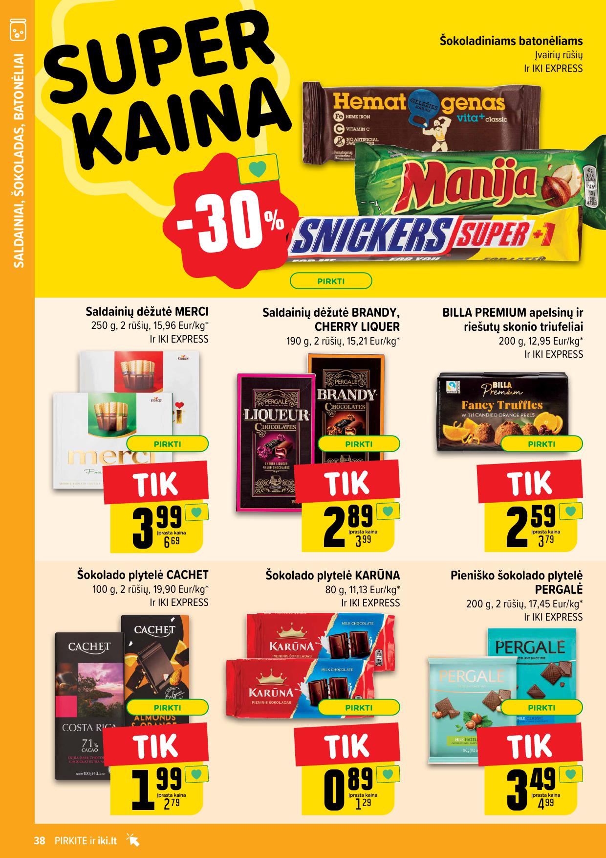Naujausias IKI kaininis katalogas 2024.09.23 - 2024.09.29