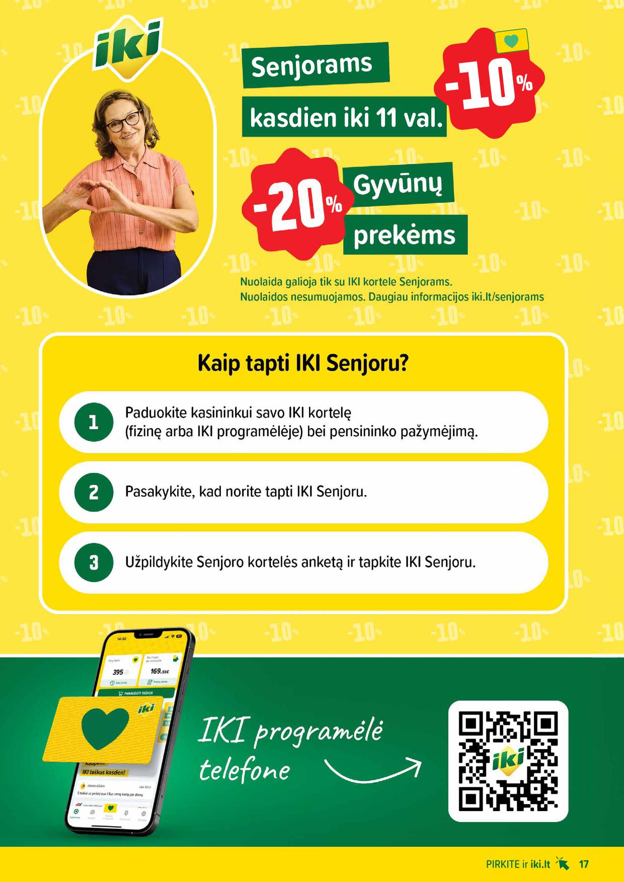 IKI SAVAITĖLĖ akcijų ir nuolaidų leidinys Nr.30 2025.07.21 - 2025.07.27