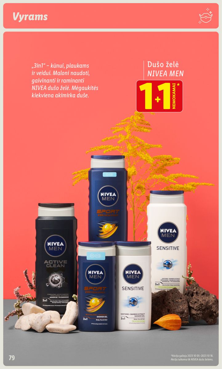LIDL prekių katalogas "Grožio festivalis" galioja nuo 2023.10.05