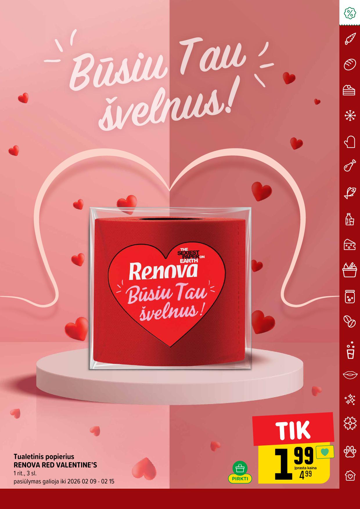 Naujausias IKI kaininis katalogas 2026.02.09 - 2026.02.15