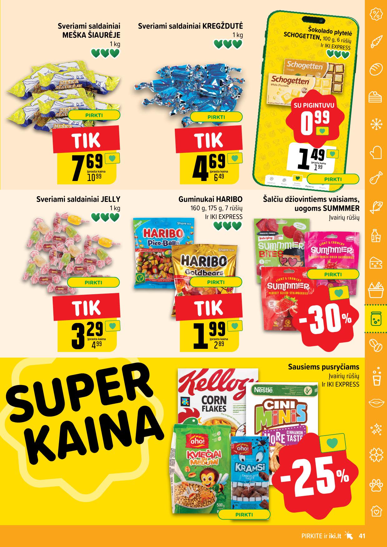 Naujausias IKI kaininis katalogas 2024.10.07 - 2024.10.13