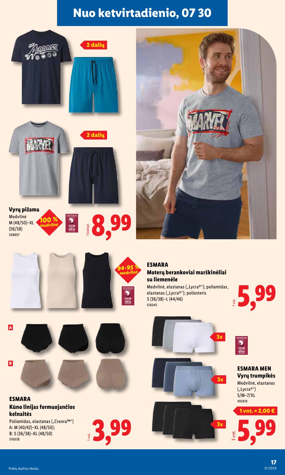 LIDL ne  maisto prekių leidinys 2026.07.27 - 2026.08.02