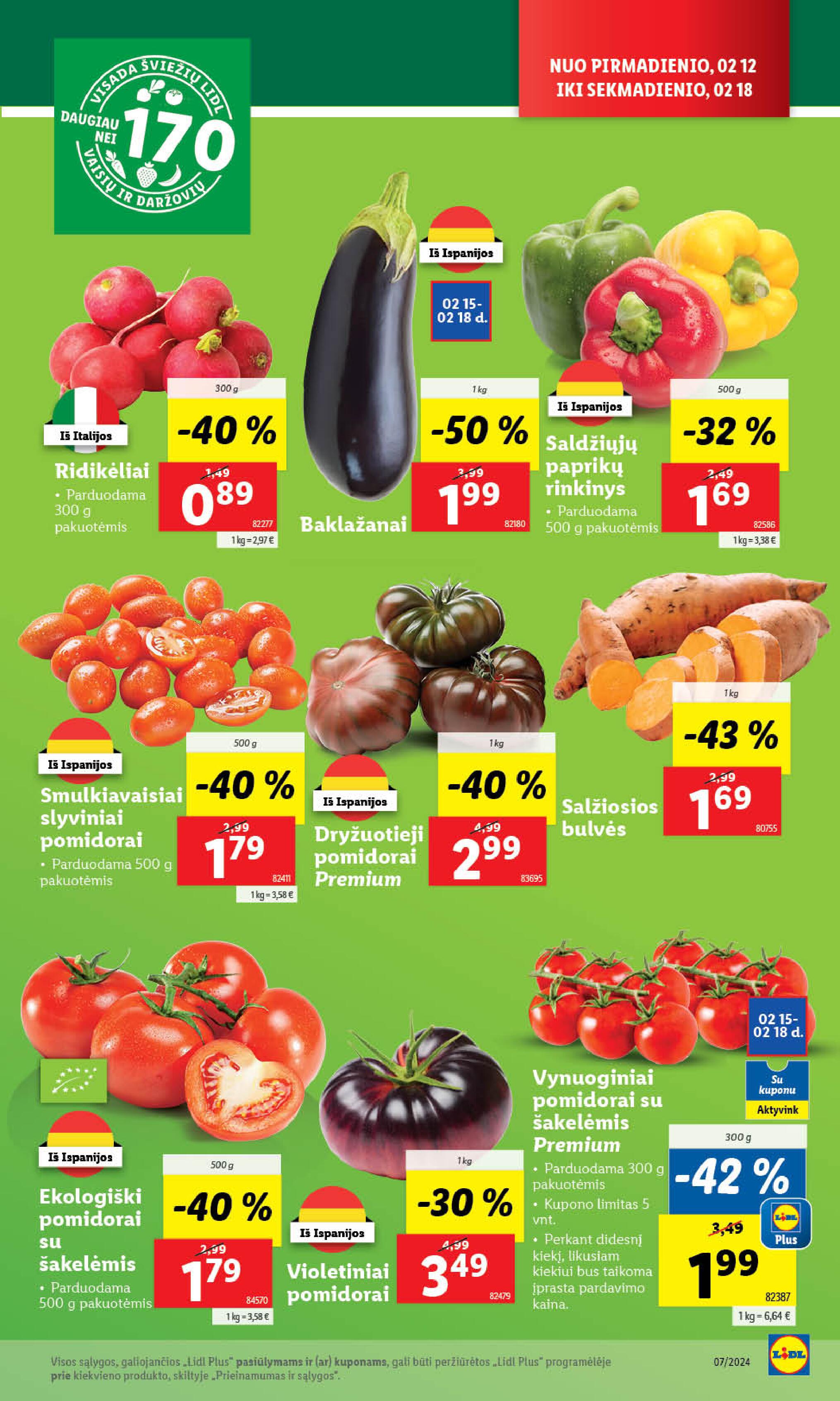 Naujausias LIDL kaininis katalogas 2024.02.12 - 2024.02.18