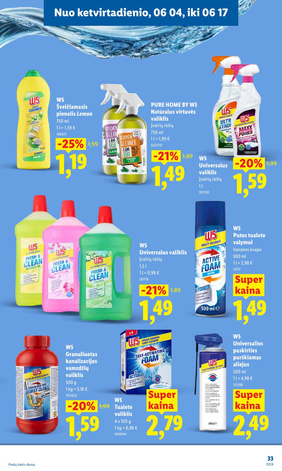 Naujausias LIDL kaininis katalogas 2026.06.01 - 2026.06.07