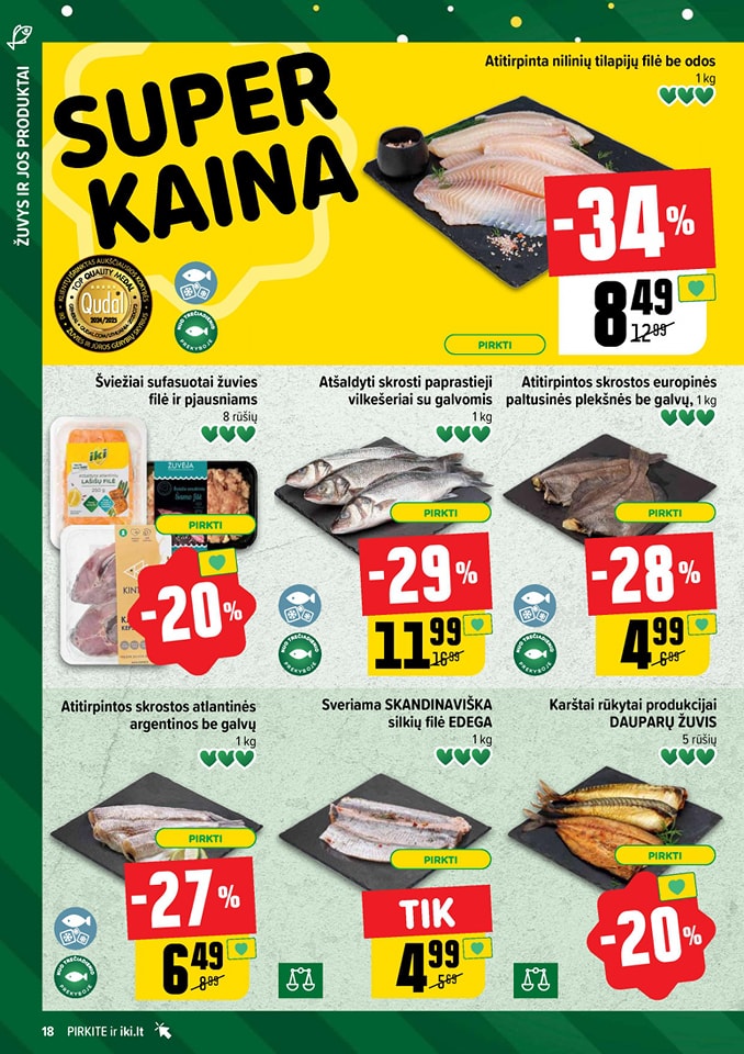 Naujausias IKI kaininis katalogas 2024.12.30 - 2025.01.05