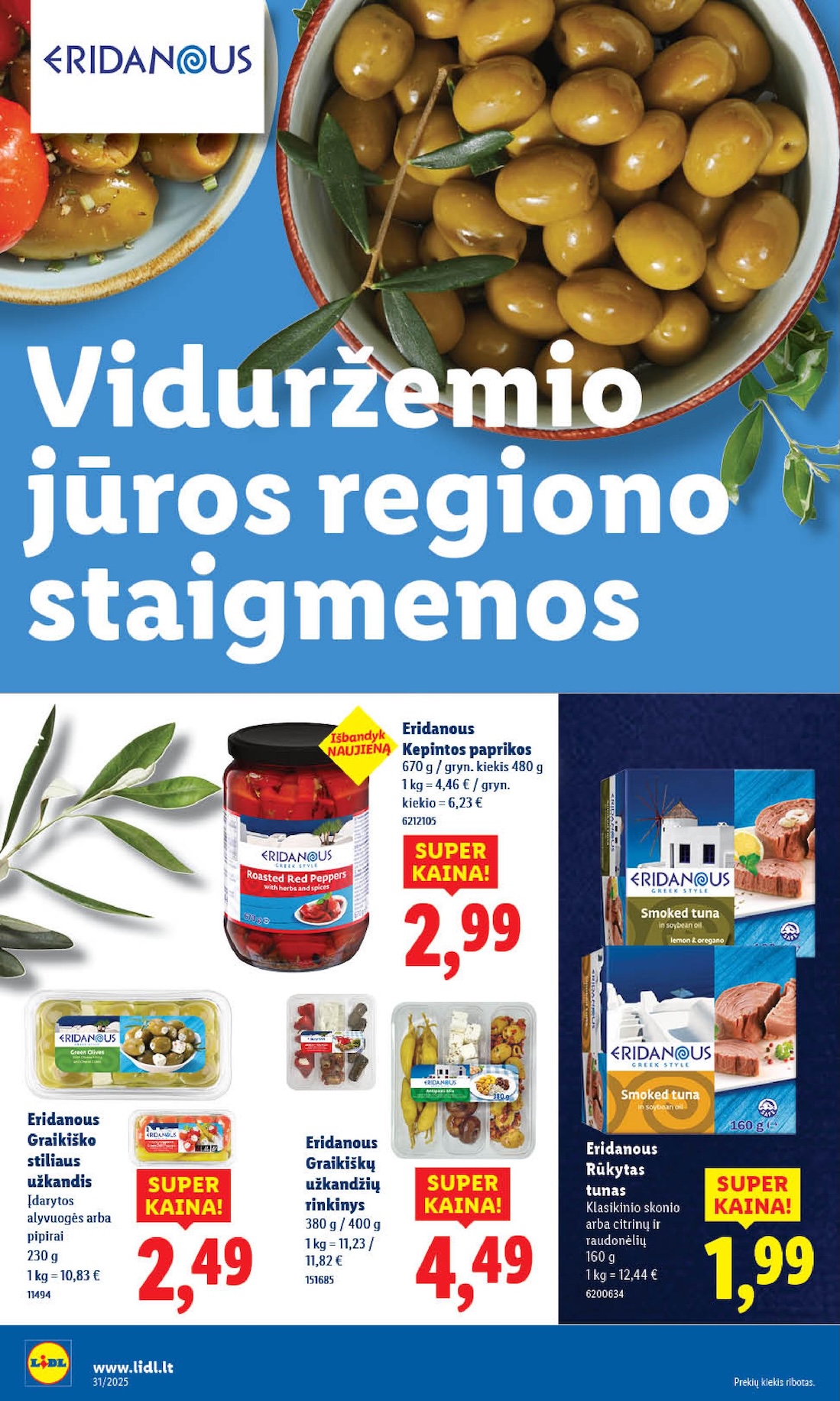 Naujausias LIDL kaininis katalogas 2025.07.28 - 2025.08.03