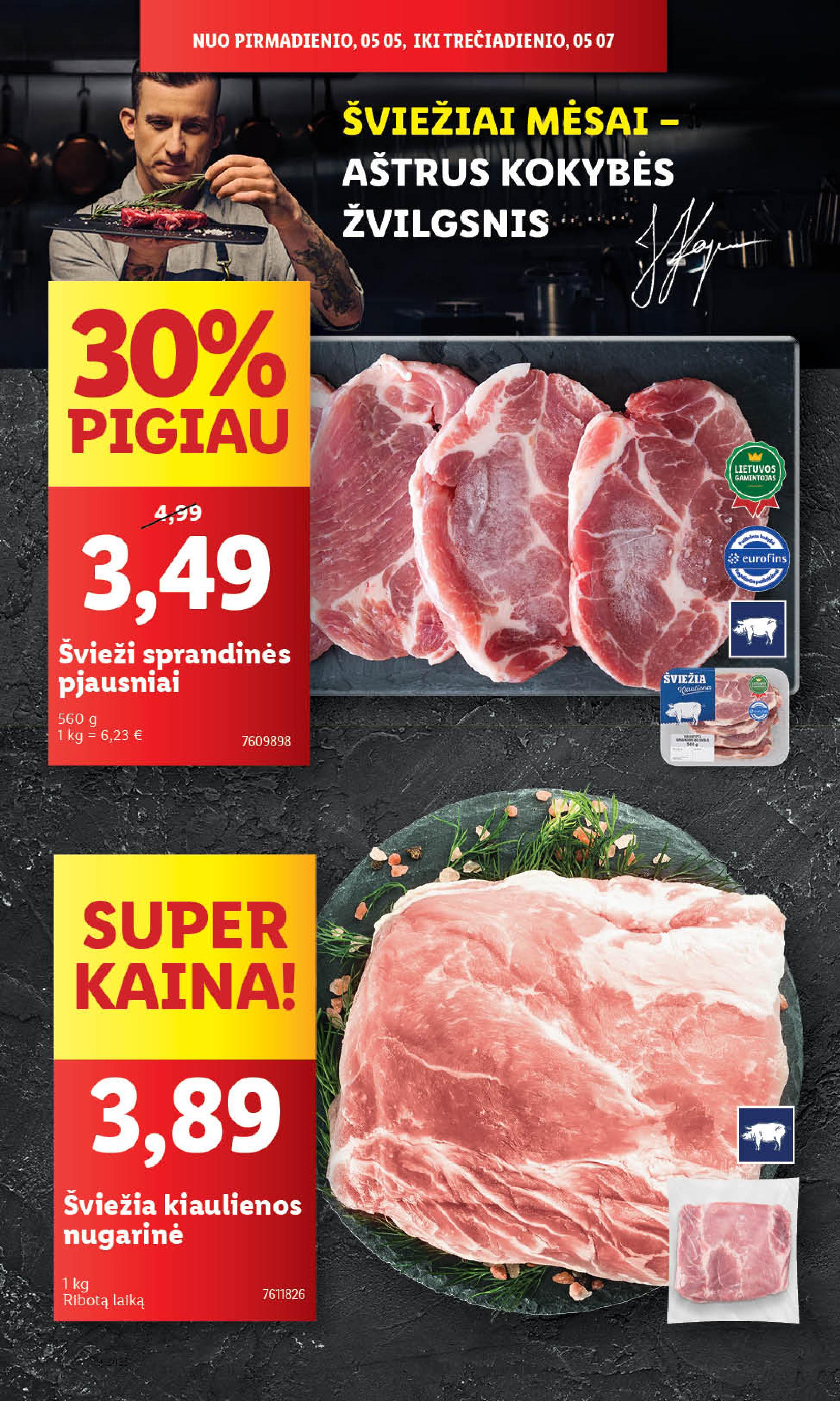 Naujausias LIDL kaininis katalogas 2025.05.05 - 2025.05.11