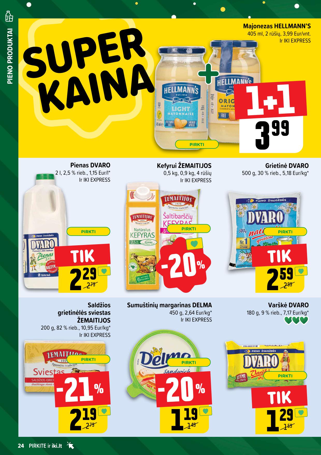 Naujausias IKI kaininis katalogas 2024.11.25 - 2024.12.01