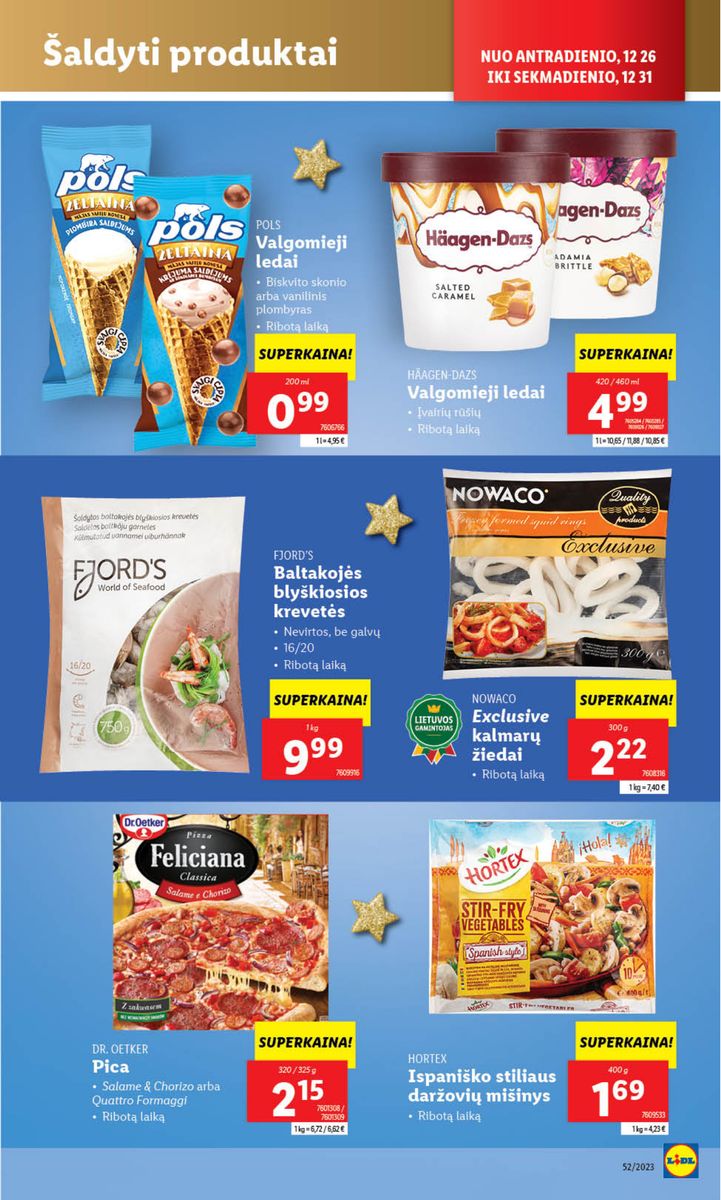 Naujausias LIDL kaininis katalogas 2023.12.26 - 2023.12.31