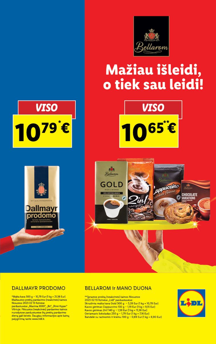 Naujausias LIDL kaininis katalogas 2023.02.20 - 2023.02.26