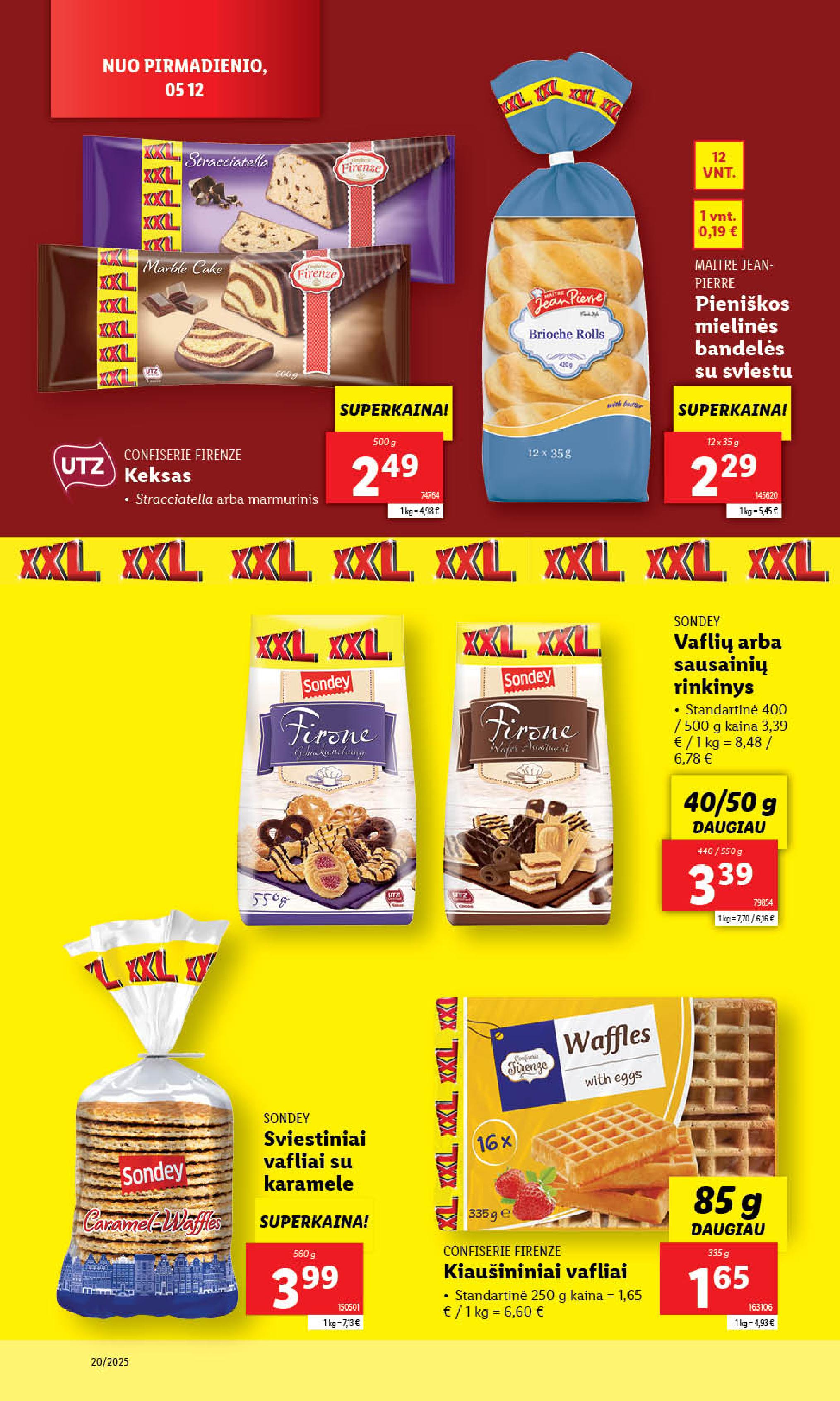 Naujausias LIDL kaininis katalogas 2025.05.12 - 2025.05.18