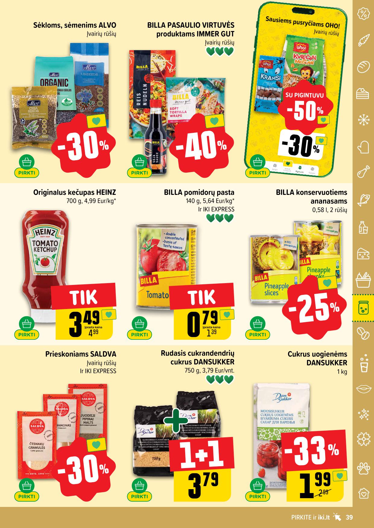 IKI SAVAITĖLĖ akcijų ir nuolaidų leidinys Nr.29 2025.07.14 - 2025.07.20