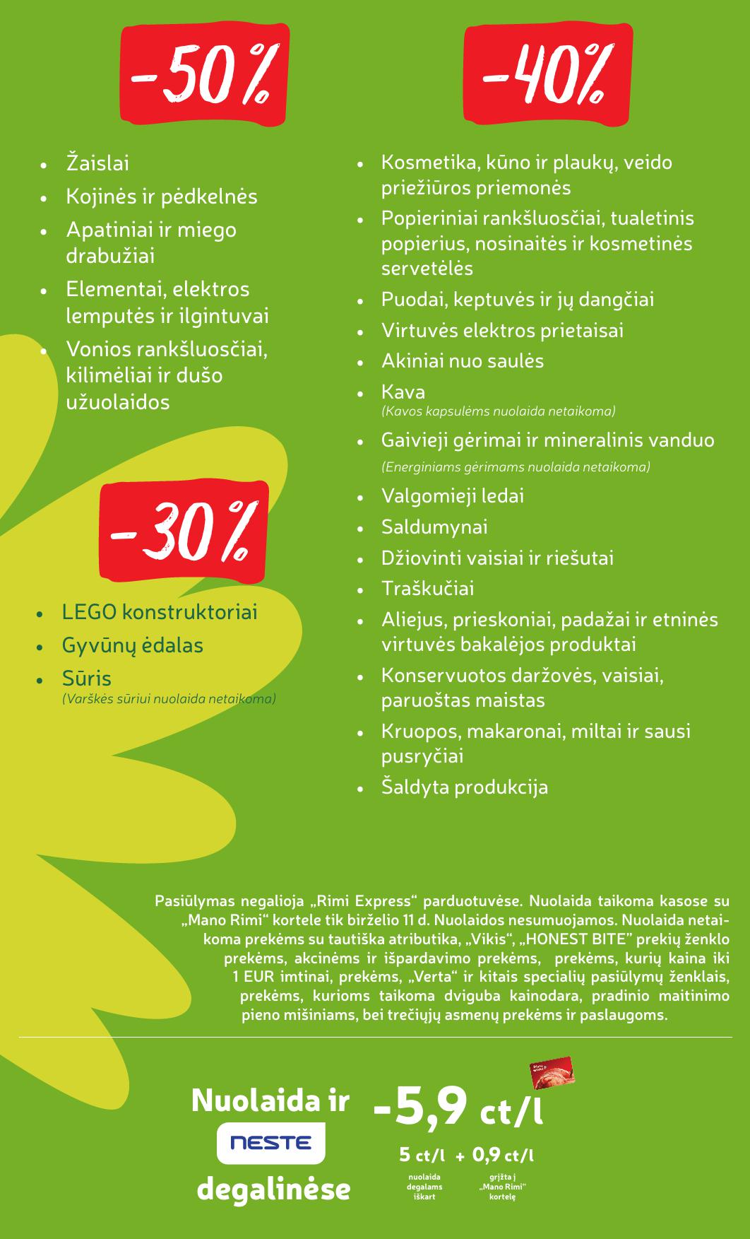 Naujas RIMI leidinys Nr.24 nuo 2026.06.09 iki 2026.06.15