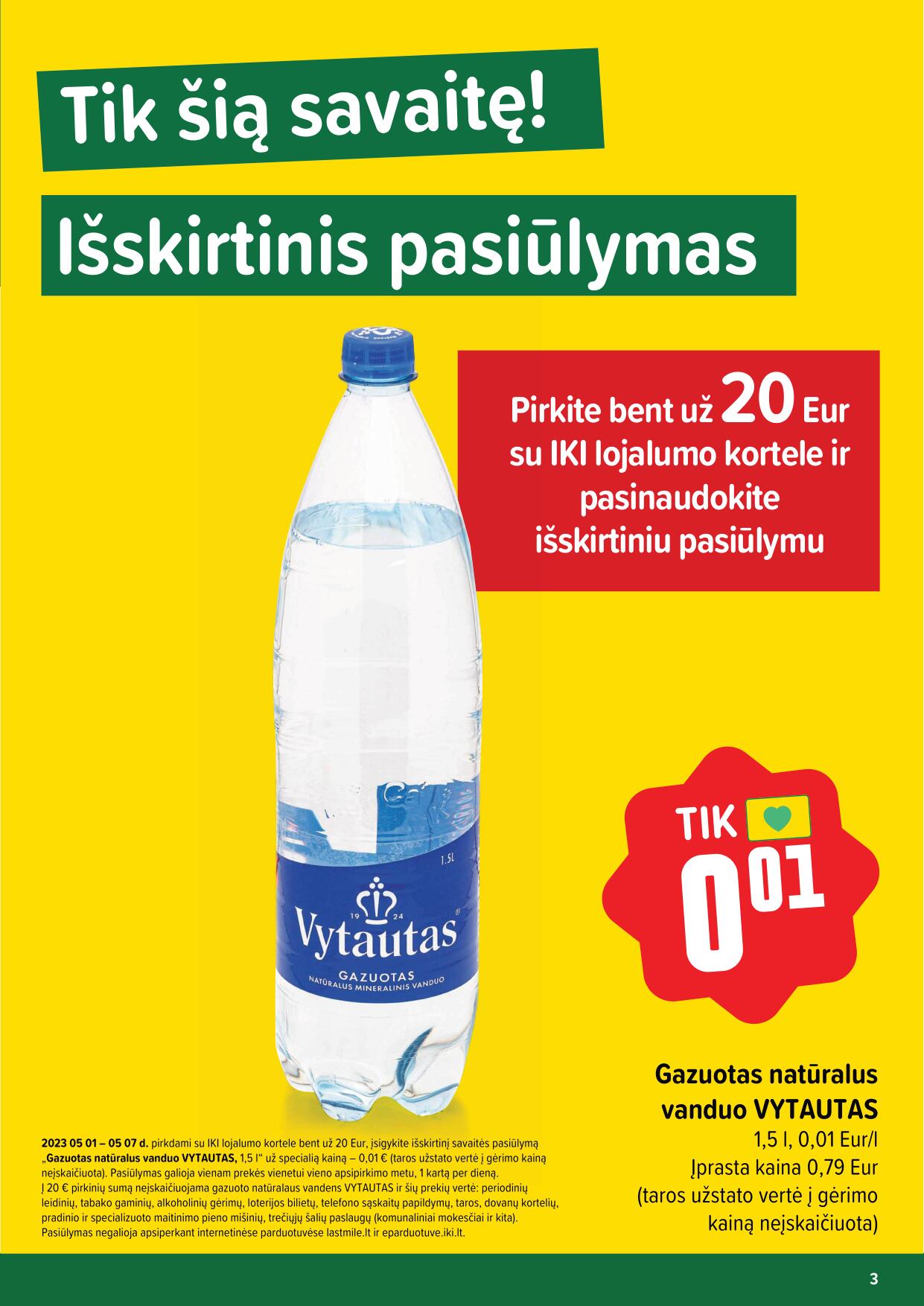 Naujausias IKI kaininis katalogas 2023.05.01 - 2023.05.07