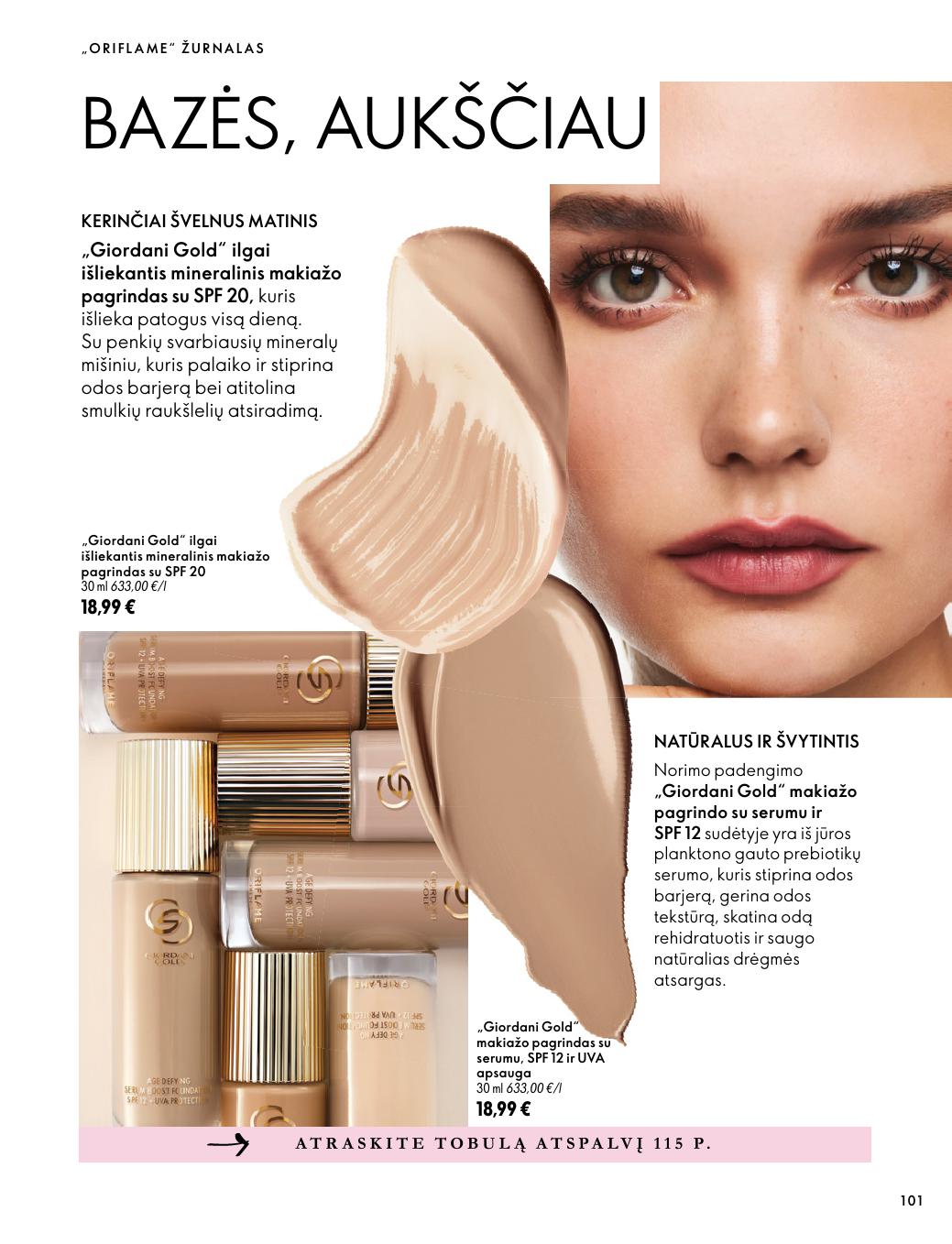 Naujas ORIFLAME katalogas galioja 2026.10.07 - 2026.11.17