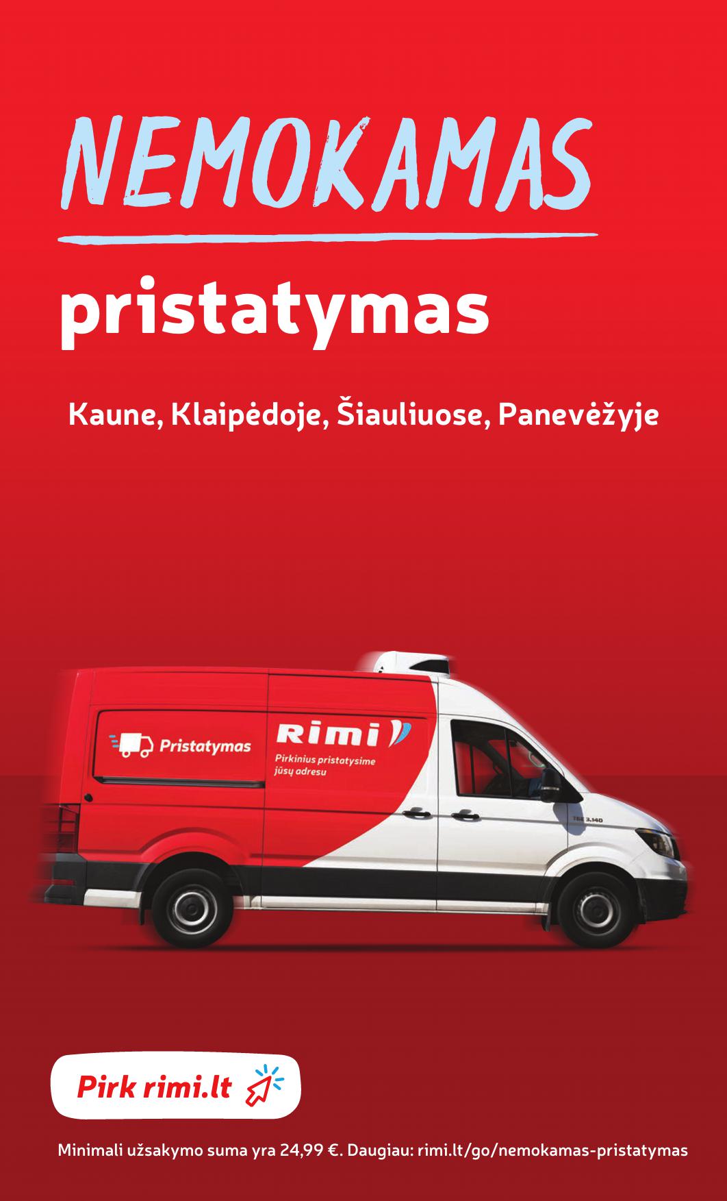 Naujausias RIMI kaininis katalogas 2025.08.19 - 2025.08.25