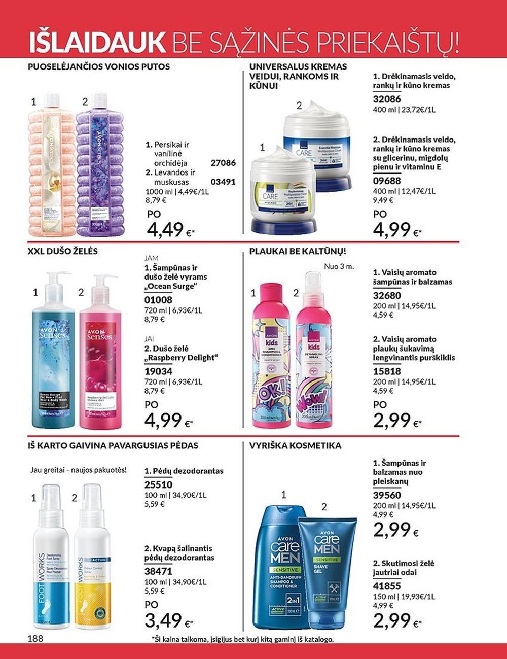 Naujas AVON katalogas galioja 2025.05.01 - 2025.05.31