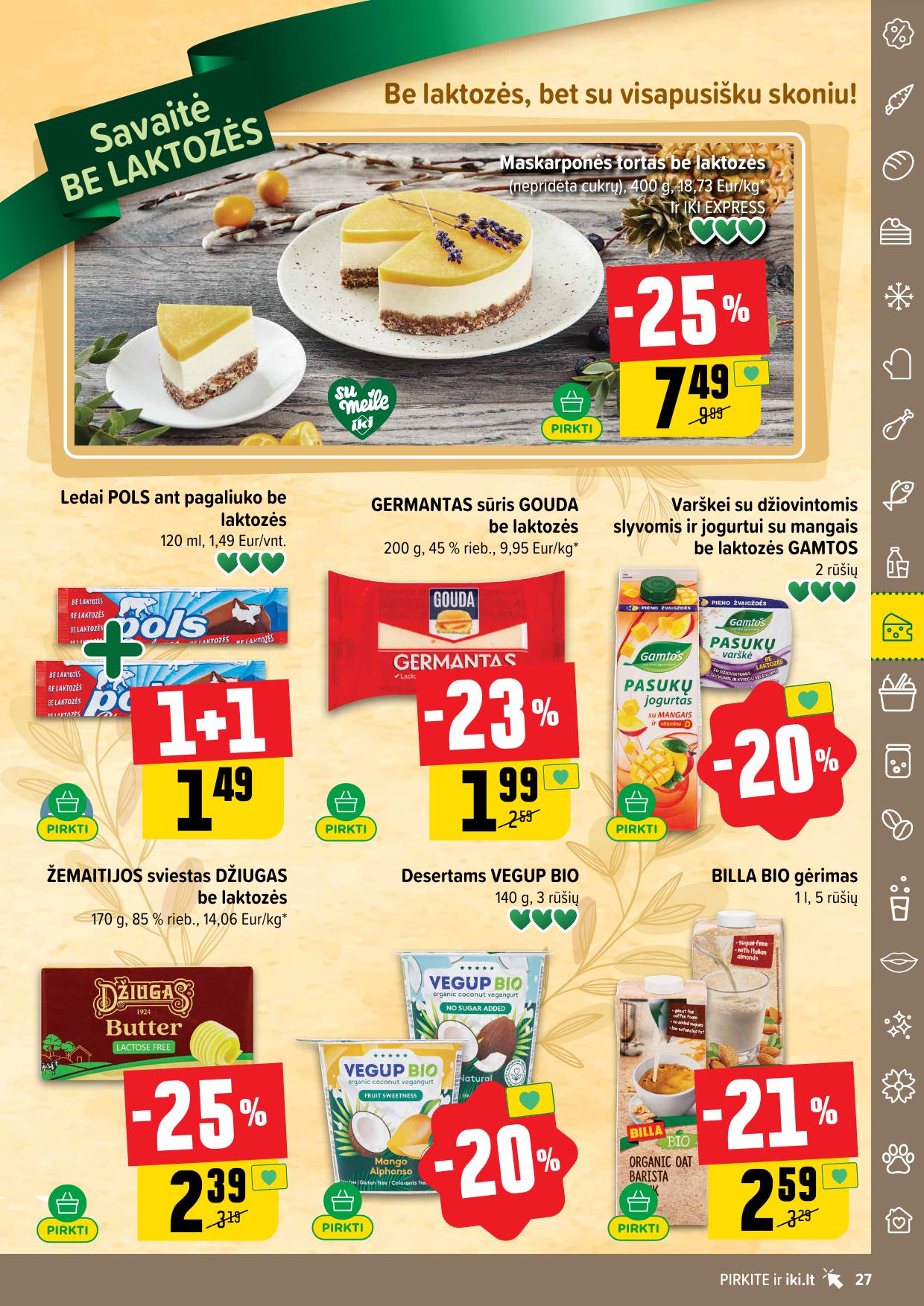IKI SAVAITĖLĖ akcijų ir nuolaidų leidinys Nr.28 2025.07.07 - 2025.07.13