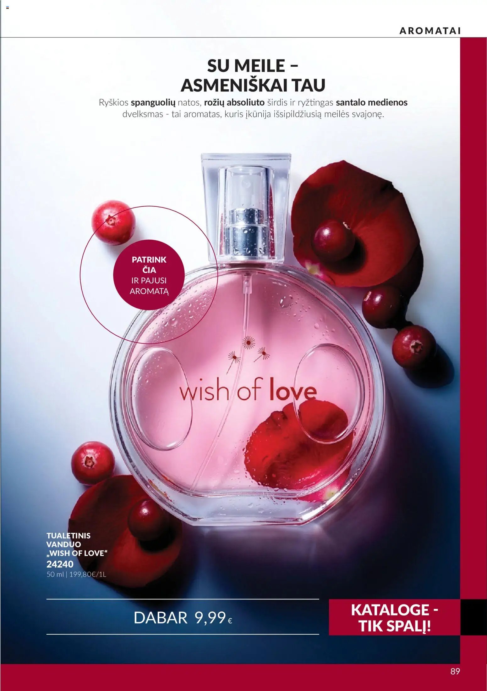 AVON katalogas galioja 2026.10.01 - 2026.10.31