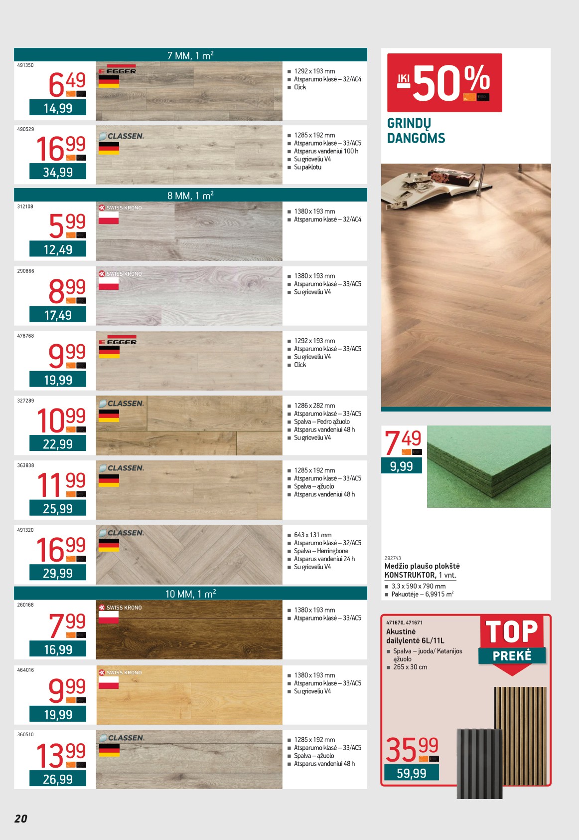 ERMITAŽAS akcijų ir nuolaidų leidinys 2026.04.01 - 2026.05.03