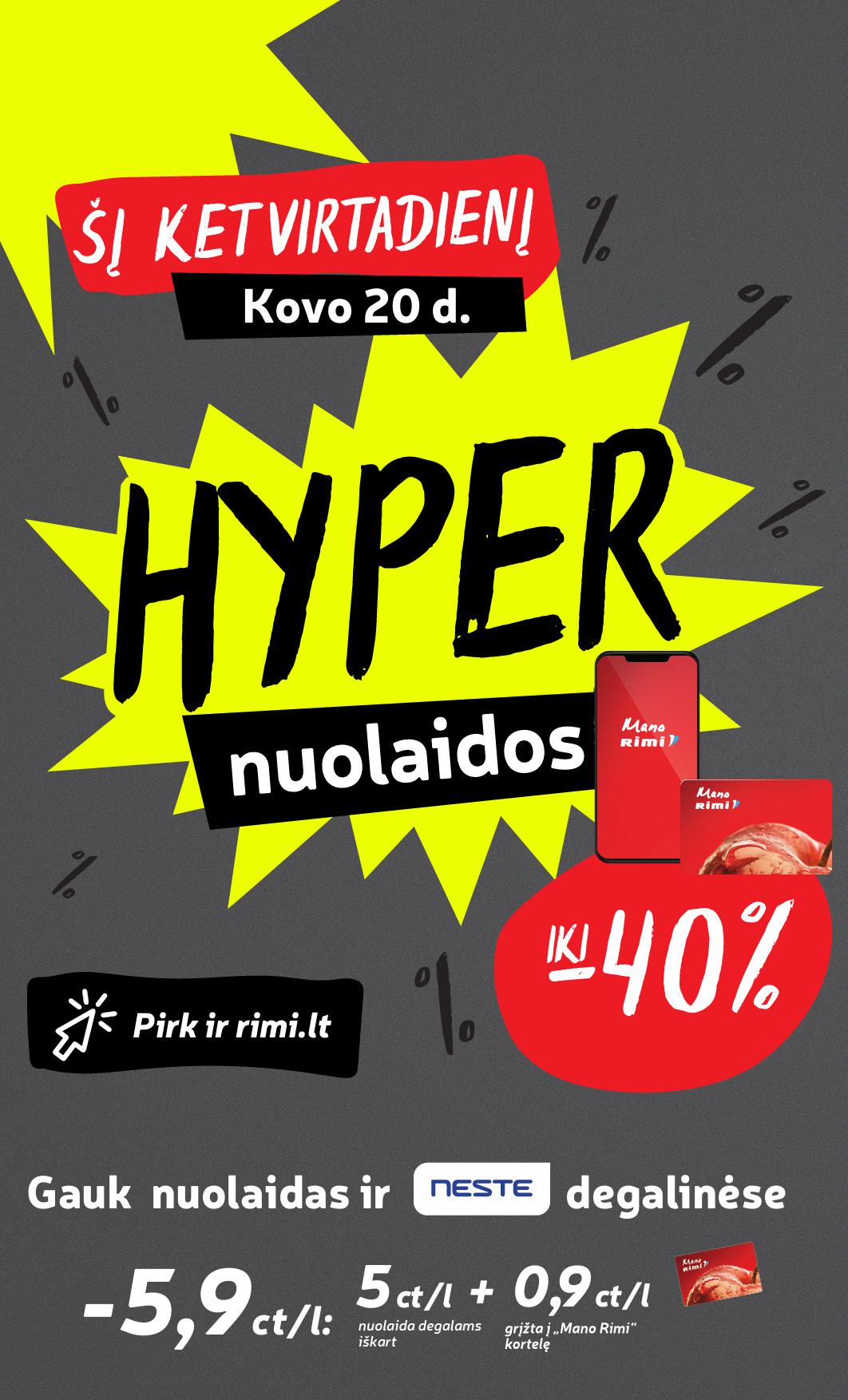Naujausias RIMI kaininis katalogas 2025.03.18 - 2025.03.24