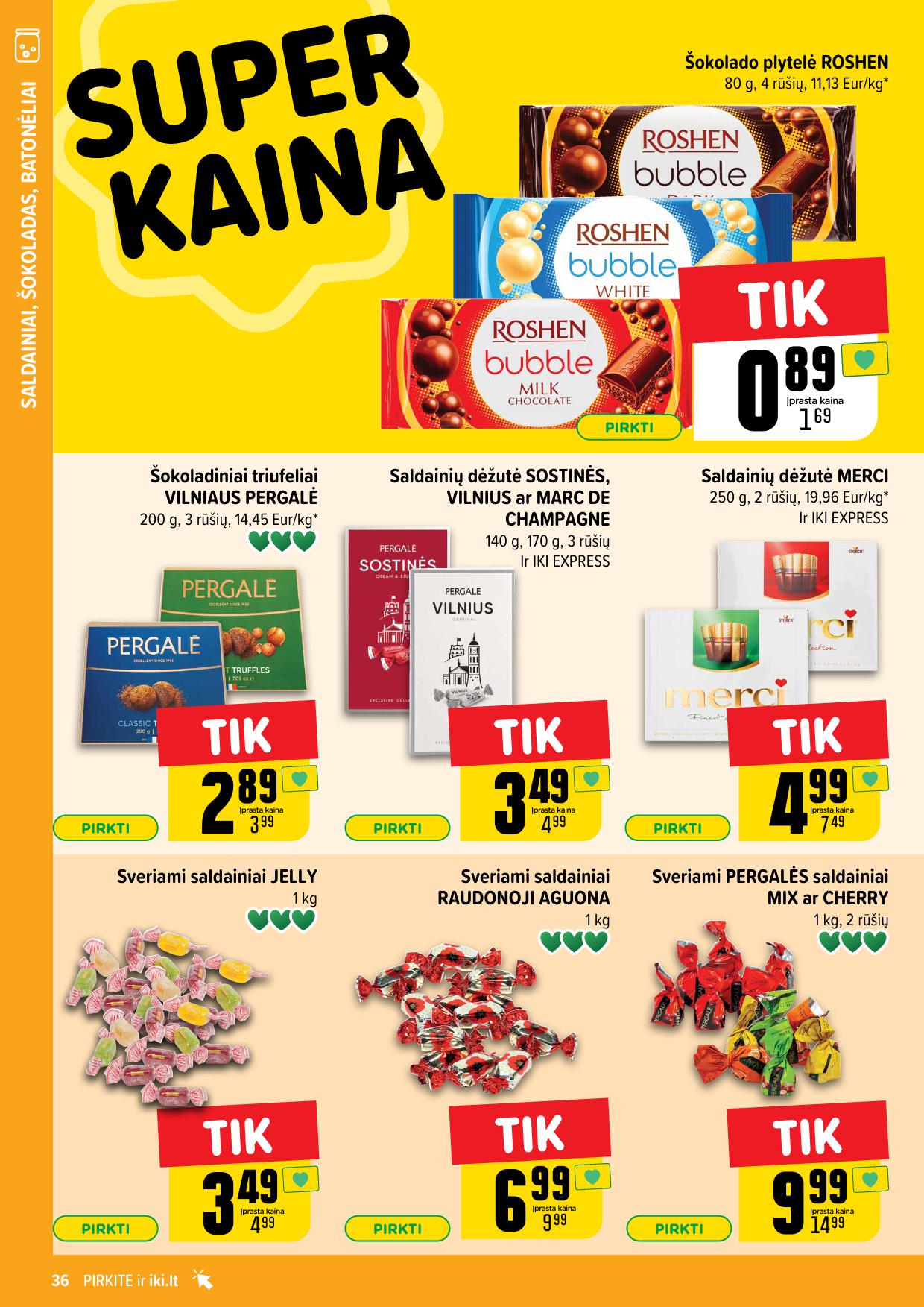 Naujausias IKI kaininis katalogas 2025.04.21 - 2025.04.27