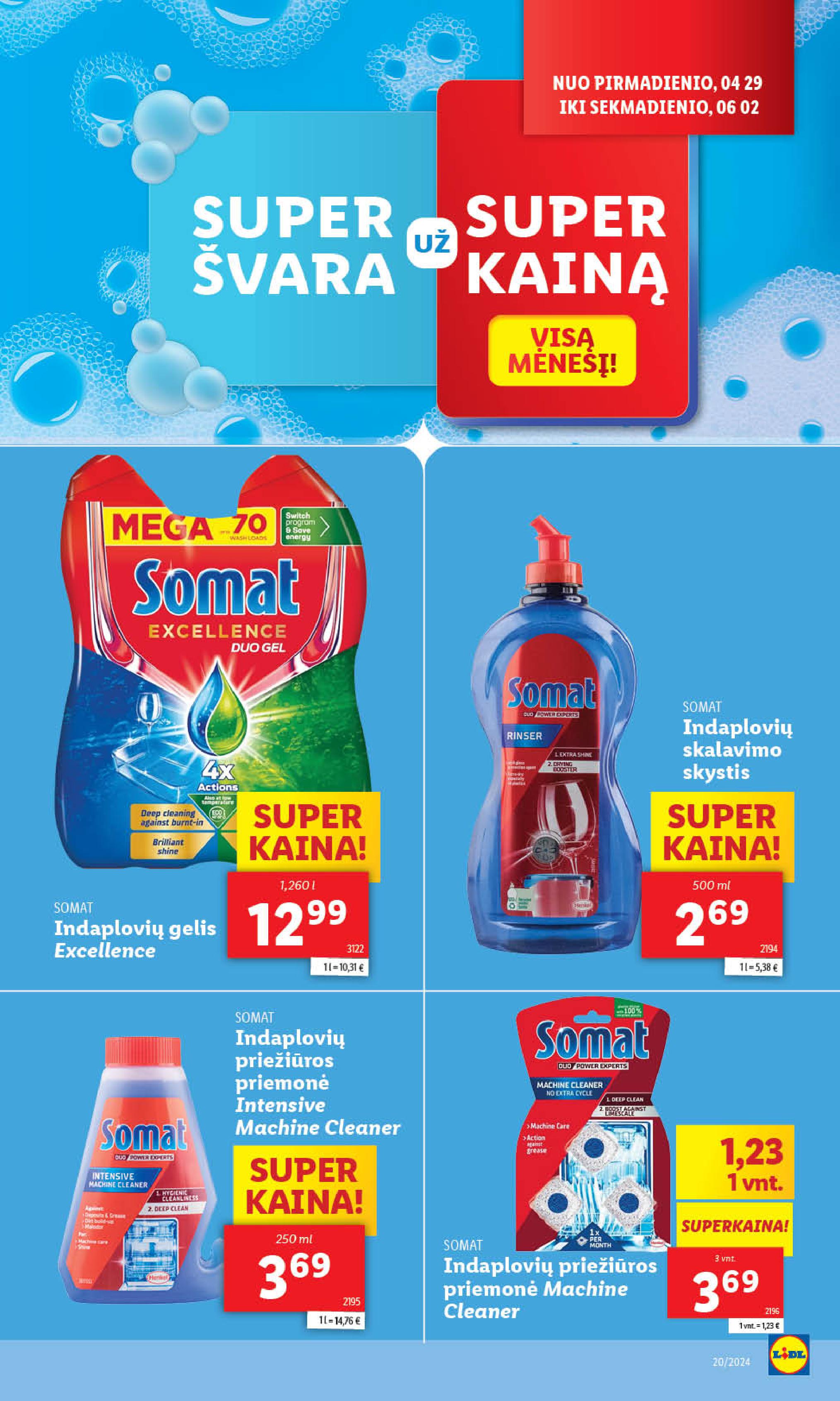 Naujausias LIDL kaininis katalogas 2024.05.13 - 2024.05.19
