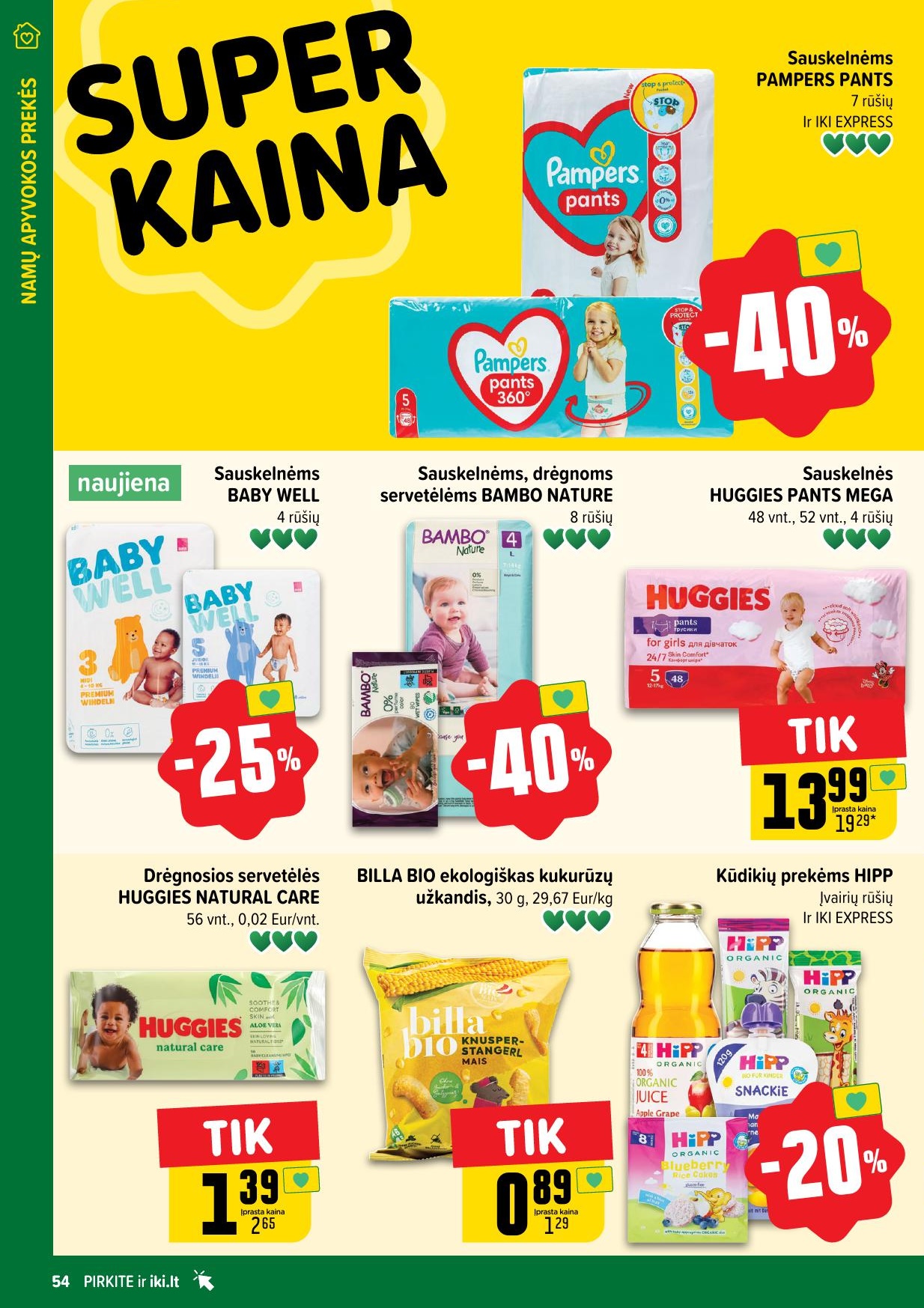 Naujausias IKI kaininis katalogas 2024.08.12 - 2024.08.18