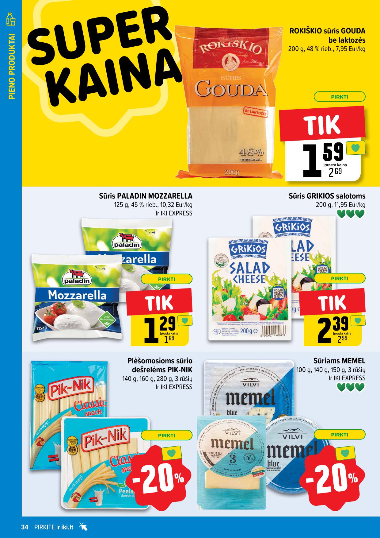 Naujausias IKI kaininis katalogas 2024.03.25 - 2024.03.30