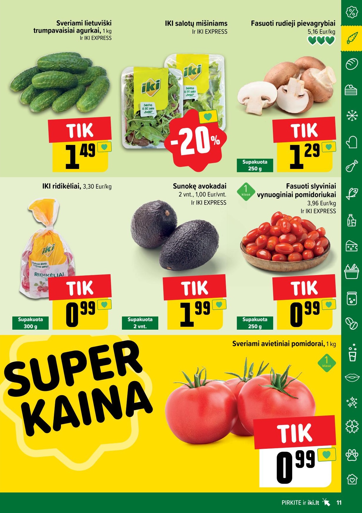 Naujausias IKI kaininis katalogas 2024.08.12 - 2024.08.18