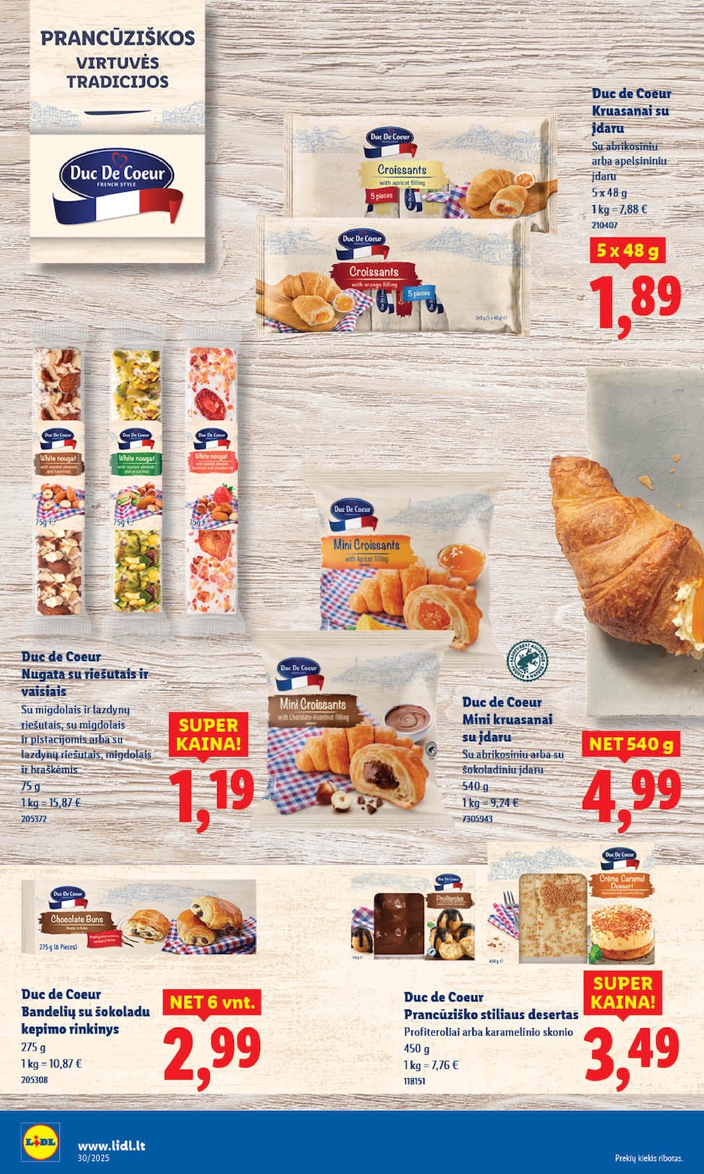 Naujausias LIDL kaininis katalogas 2025.07.21 - 2025.07.27