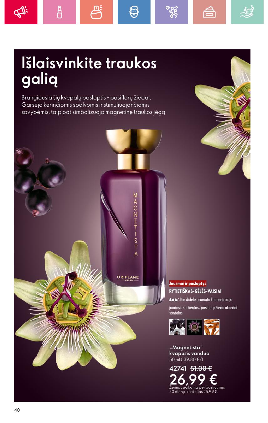 ORIFLAME katalogas galioja 2025.08.03 - 2025.08.23