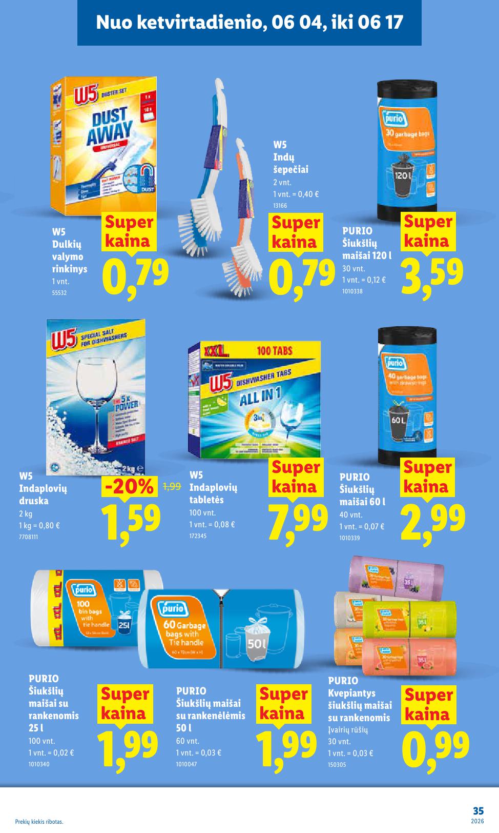 Naujausias LIDL kaininis katalogas 2026.06.01 - 2026.06.07