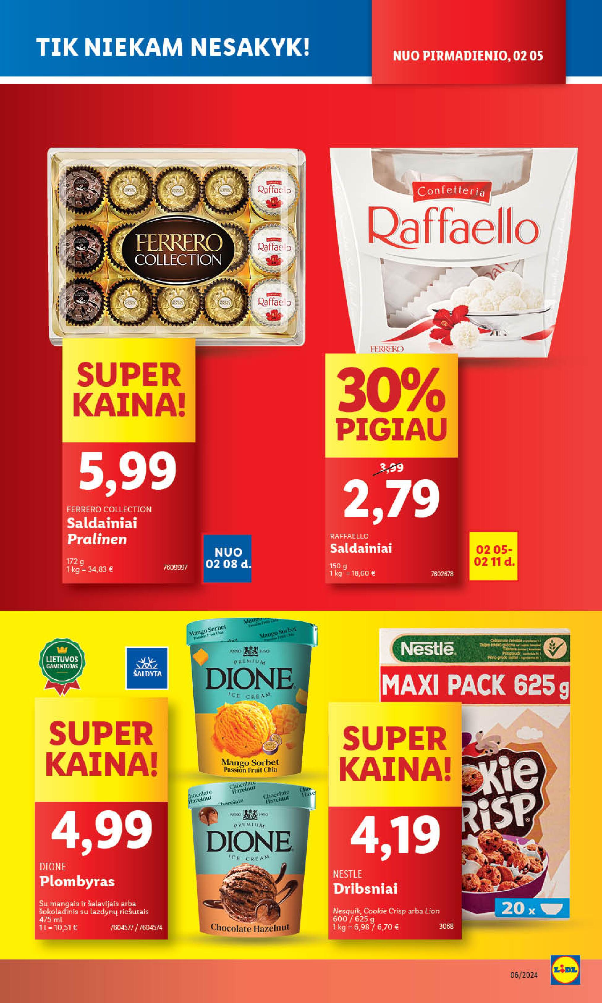Naujausias LIDL kaininis katalogas 2024.02.05 - 2024.02.11