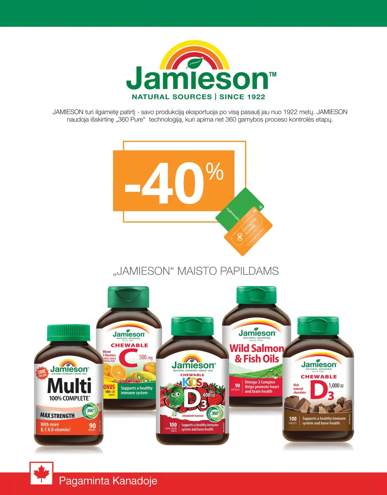 Naujas GINTARINĖS vaistinės leidinys nuo 2026.04.01 iki 2026.04.30