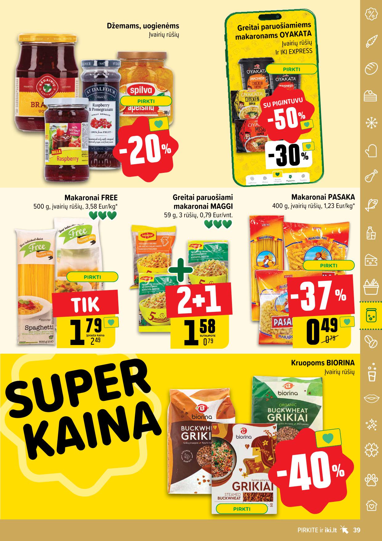Naujausias IKI kaininis katalogas 2025.02.17 - 2025.02.23